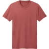 Custom District Wash Tee Garnet Red