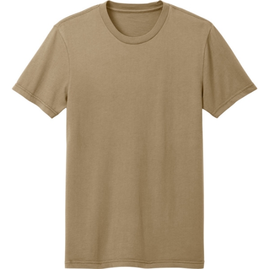 Custom District Wash Tee Mushroom Brown