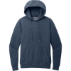 Custom District Wash Fleece Hoodie True Navy Blue