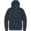 Custom District Wash Camo Fleece Hoodie True Navy Blue