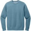 Custom District Wash Fleece Crew Dusk Blue