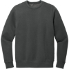 Custom District Wash Fleece Crew Graphite Gray