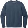 Custom District Wash Fleece Crew True Navy Blue