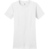 Custom District Womens Fitted The Concert Tee White