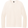 Custom District Featherweight French Terry Long Sleeve Crewneck Gardenia Yellow