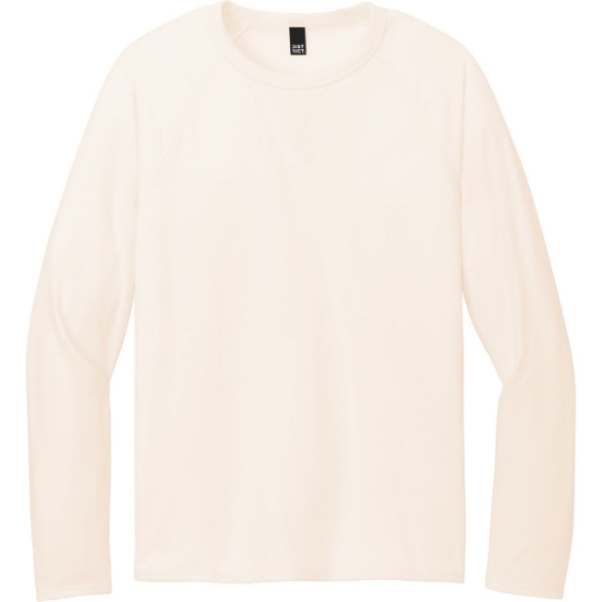 Custom District Featherweight French Terry Long Sleeve Crewneck Gardenia Yellow