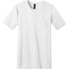Custom District Very Important Tee with Pocket. White
