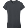 Custom District Womens Fitted Very Important Tee . Charcoal