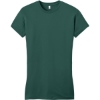 Custom District Womens Fitted Very Important Tee . Evergreen