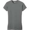 Custom District Womens Fitted Very Important Tee . Grey