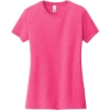 Custom District Womens Very Important Tee . Fuchsia Frost