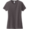 Custom District Womens Very Important Tee . Heathered Charcoal Gray