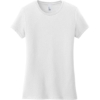 Custom District Womens Very Important Tee . White
