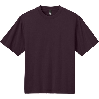 Custom District Heavyweight Very Important Tee Bordeaux Purple