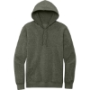 Custom District V.I.T. Fleece Hoodie Heathered Olive Green