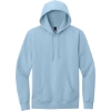 Custom District V.I.T. Fleece Hoodie Ice Blue Front