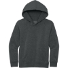 Custom District Youth V.I.T. Fleece Hoodie Heathered Charcoal Gray