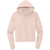 Custom District Womens V.I.T. Fleece Hoodie Rosewater Pink