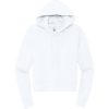 Custom District Womens V.I.T. Fleece Hoodie White