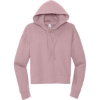 Custom District Womens V.I.T. Fleece Hoodie Wisteria Pink