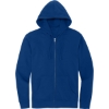 Custom District V.I.T. Fleece Full-Zip Hoodie Deep Royal Blue