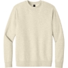 Custom District V.I.T. Fleece Crew Oatmeal Heather Beige