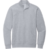 Custom District V.I.T. Fleece 1/4-Zip Lt Hthr Grey