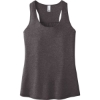 Custom District Womens V.I.T. Racerback Tank Heathered Charcoal Gray