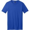 Custom District Very Important Tee V-Neck. Deep Royal Blue