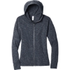 Custom District Womens Medal Full-Zip Hoodie. New Navy Blue