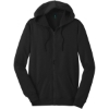Custom District The Concert Fleece Full-Zip Hoodie. Black
