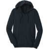 Custom District The Concert Fleece Full-Zip Hoodie. New Navy Blue