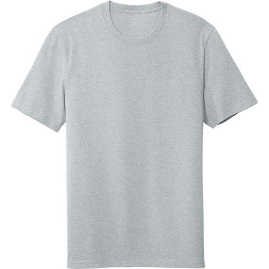 Custom District Re-Tee Lt Hthr Grey