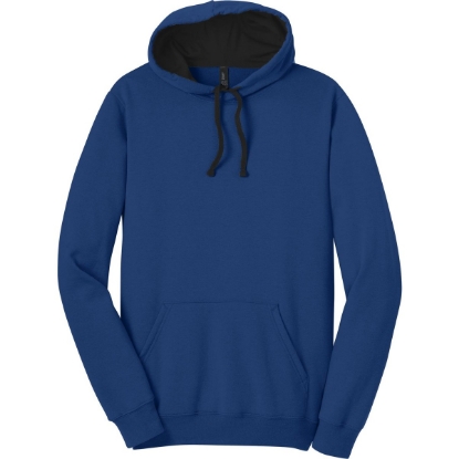 Custom District The Concert Fleece Hoodie. Deep Royal Blue