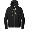 Custom District Re-Fleece Full-Zip Hoodie Black