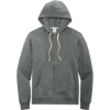 Custom District Re-Fleece Full-Zip Hoodie DeepGreyHt
