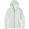 Custom District Womens Re-Fleece Full-Zip Hoodie Ash Gray