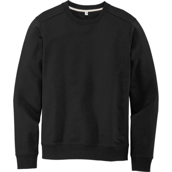 Custom District Re-Fleece Crew Black