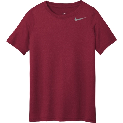 Custom Nike Youth Team rLegend Tee Team Maroon Red