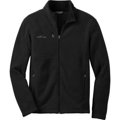 Custom Eddie Bauer - Full-Zip Fleece Jacket. Black