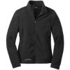 Custom Eddie Bauer - Womens Full-Zip Fleece Jacket. Black