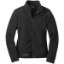 Custom Eddie Bauer - Womens Full-Zip Fleece Jacket. Black