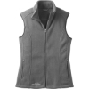 Custom Eddie Bauer - Womens Fleece Vest. Grey Steel