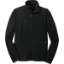 Custom Eddie Bauer Full-Zip Microfleece Jacket. Black