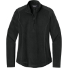 Custom Eddie Bauer Womens 1/2-Zip Microfleece Jacket Black