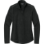 Custom Eddie Bauer Womens 1/2-Zip Microfleece Jacket Black