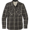 Custom Eddie Bauer Woodland Shirt Jac Gray Steel/Bone White Plaid