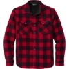 Custom Eddie Bauer Woodland Shirt Jac Radish Red/Black Plaid