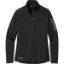 Custom Eddie Bauer Womens 1/2-Zip Performance Fleece. Black
