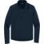Custom Eddie Bauer Smooth Mid Layer Fleece 1/2-Zip River Blue Navy